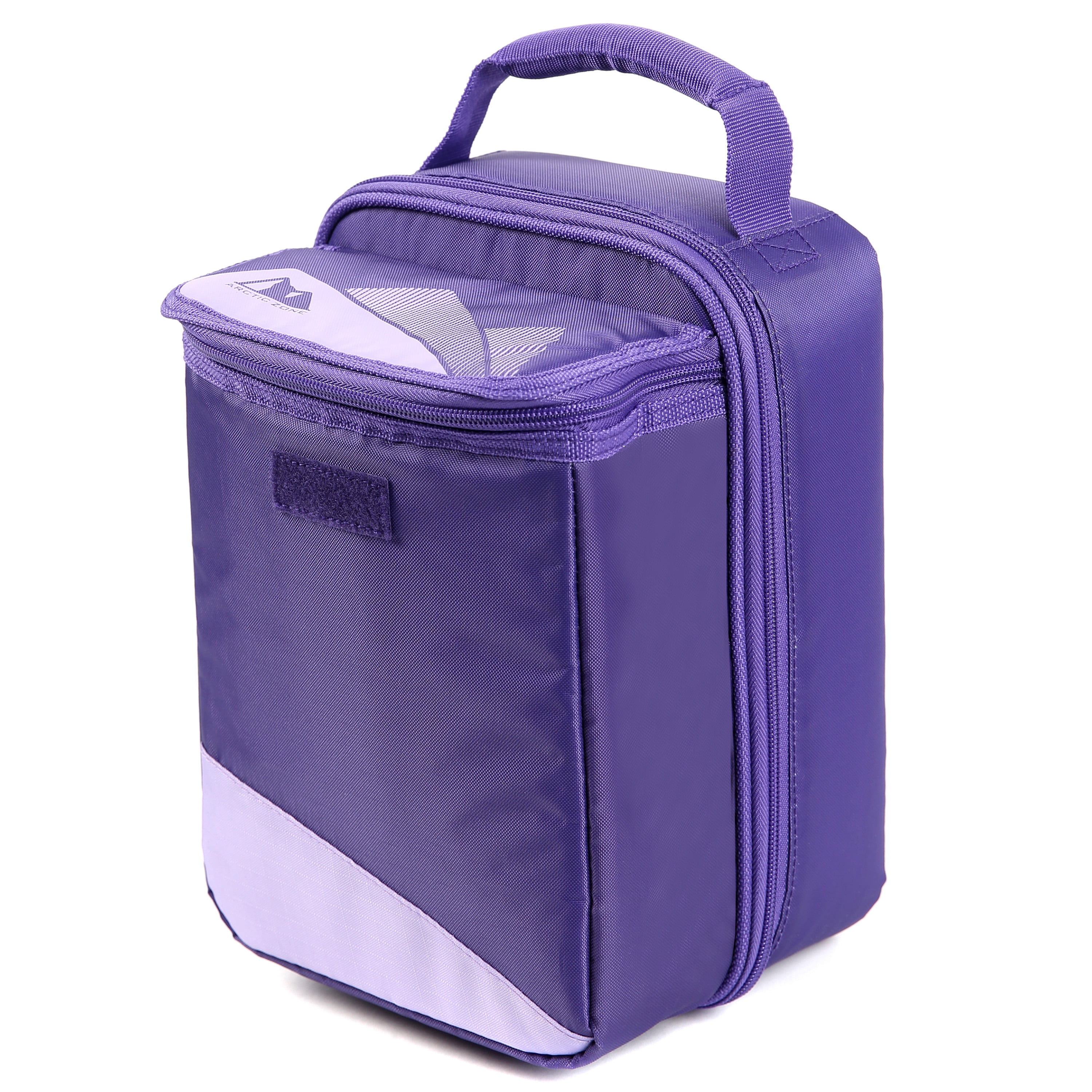 Arctic Zone Expandable HardBody Lunch Box with Thermal Insulation Lavender Purple