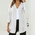 thumbnail image 2 of Women's V Neck Lightweight Soft Cardigan Open Front Knit Sweater Casual Cover Up for Everyday Wear Spring Summer Fall, 2 of 9