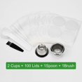 thumbnail image 3 of Reusable Coffee Pods Refillable Coffee Capsules Stainless Steel Reusable Pods with Lids Fit for Nesp, 3 of 5