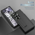 thumbnail image 5 of Elehold for Samsung Galaxy Z Fold 6 Case with S Pen & Pen Holder, Magnetic Hinge Protection Z Fold6 Case with Kickstand, Front Screen Protector Film, Compatible with Samsung Galaxy Z Fold 6,Black, 5 of 8