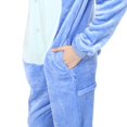 thumbnail image 4 of Stitch Kigurumi Pijamas para niños Ropa de dormir cálida Monos de animales Regalos de Navidad Respetados 130 cm, 4 of 5