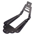 thumbnail image 3 of Puente de para Archtop eléctrico acústico Negro shamjiam Puente de la pieza de la guitarra, 3 of 6