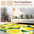 thumbnail image 2 of Flatwoven High Traffic Area Rug, Charming Farmhouse Geometric Appeal, Non Slip, Stain Resistant, Washable Area Rugs for Living Room, Bedroom(Yellow, 4X6), 2 of 8