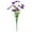 Purple*2, variant on Simulation Small Daisy * 1 Piece * 2 Bouquet Decoration Bridal Wedding Flower Real Latex Home 1Pc Artificial Artificial Flowers