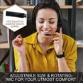 thumbnail image 3 of Sonitum PC Headset with Noise-Canceling Mic - Comfortable Over-Ear Headphones for Office, Meetings, Chat - 3.5 Jack, Universal Connectivity - Black 1 Pack, 3 of 5