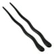 thumbnail image 1 of 2 palillos para el cabello de ébano natural, estilo retro, accesorio para el cabello para mujer (6030), 1 of 7
