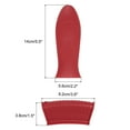 thumbnail image 2 of 4pcs Cast Iron Skillet Handle Cover, Silicone Hot Handle Holder, Nonslip Heat Resistant for Frying Pan Red, 2 of 6