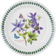Exotic Garden 8.5" Salad Plate | Dragonfly Motif | Fine Earthenware | Dishwasher, Microwave, Freezer, and Oven Safe | Made in England