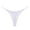 White, variant on Clearance Sale 2025 Women's Panties Womens Solid Underwear V String Thong Panty Lingerie