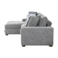 thumbnail image 2 of Lexicon Raife 2-Piece Chenille Sectional with Left Chaise in Gray, 2 of 5