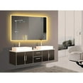 thumbnail image 4 of Paris Mirror ACRY24363000 4520 Lumens 3000K Warm Color Acrylic Illuminated LED Lighted Mirror - 24 x 36 in., 4 of 5