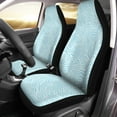 thumbnail image 2 of ZHANZZK Set of 2 Car Seat Covers Blue Wave Universal Auto Front Seats Protector Fits for Car,SUV Sedan,Truck, 2 of 5