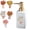 B, variant on Seasonal Soap Dispenser Magnetic Set with Interchangeable Resin Ornaments, Decorative Refillable Soap Pump for Bathroom Kitchen, Gift for Easter and Mother’s Day