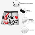 thumbnail image 2 of JUNZAN Gnome Home With A Cute Gnome Mens Underwear Boxer Briefs for Men’s - Medium, 2 of 5