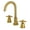 Brushed Brass, variant on Fauceture FSC8929DX Concord Widespread Bathroom Faucet, Polished Nickel