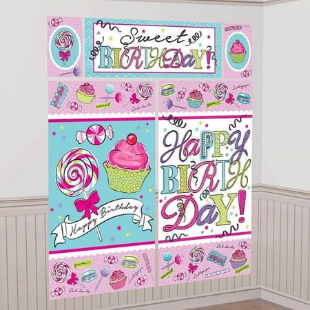 Various Amscan Birthday Party Decoration Kit 5 Pieces