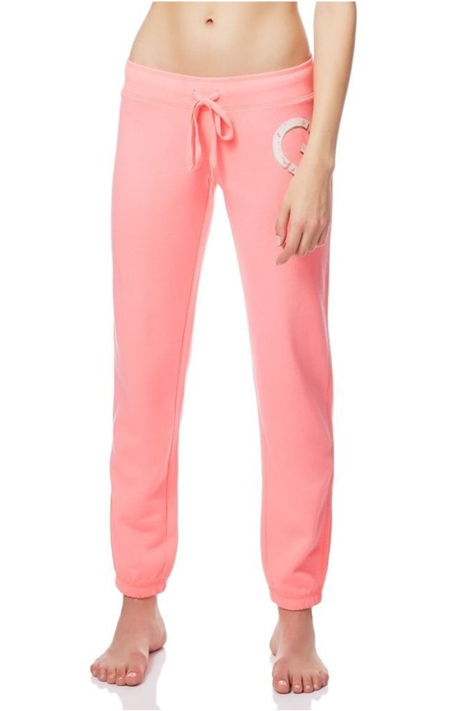 Medium Aeropostale Womens Slim Cinch Pajama Sweatpants Blue