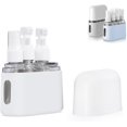 thumbnail image 1 of Mini Shampoo Dispenser Portable Travel Bottle Set, Mini Dispenser Portable Travel Set, Leak Proof Pump Bottles Containers Travel Size, Reusable Travel Bottles for Toiletries (Gray, 3 in 1), 1 of 7