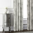 thumbnail image 3 of Thiago Linen Taupe (Marble) Pole Top Drapery Panel - Pair 50"x108", 3 of 5