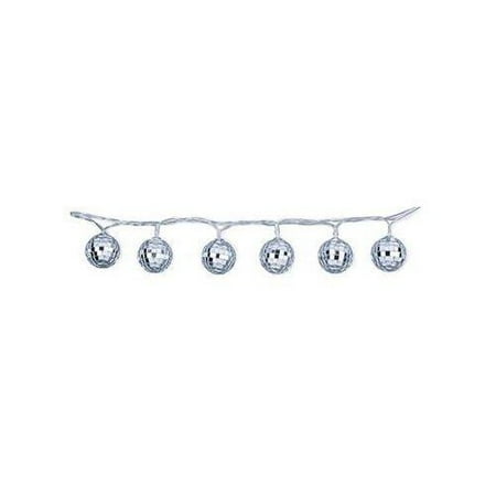 Kikkerland Disco Mirror Ball LED String Lights