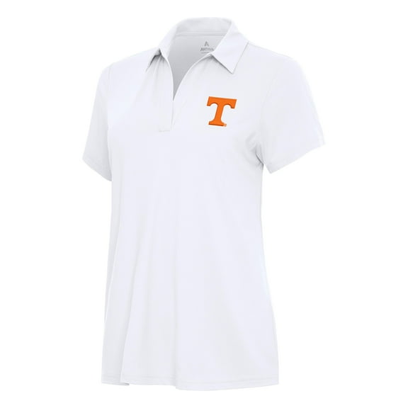 Women's Antigua White Tennessee Volunteers Era Polo