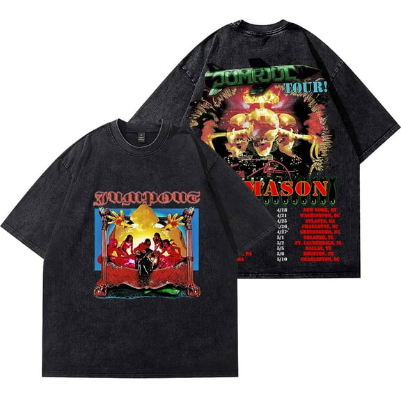BNGKAUYEXDC OsamaSon Jump Out Tour 2025 Hip-Hop Cotton T-Shirt style1