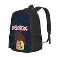 thumbnail image 2 of Roblox Backpack Lightweight Bag Anime 3d Printing Travel Backpacks Unisex Large Capacity Daypack For Men Women, 2 of 5