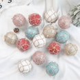 thumbnail image 5 of 3 bolas navideñas de colores de 8 cm, colgantes de lentejuelas irrompibles, bolas navideñas de espuma reutilizables, decoración navideña, 5 of 5