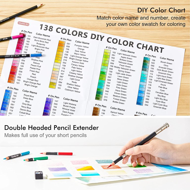 Buy Deli 24 Shades Color Pencils for Students, Professionals