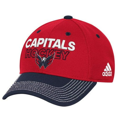 - Adidas NHL Men's Washington Capitals Pro Authentic Locker Room Structured Flex Hat