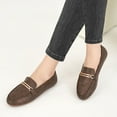 thumbnail image 3 of Ecetana Loafers for Women Business Casual Shoes Comfortable Penny Loafers Slip On Work Flats Driving Walking Shoes, 3 of 5