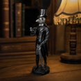 thumbnail image 6 of Gothic Raven Figurine,Victorian Plague Doctor Figurine for Halloween Mantel Shelf Vintage Home Display A, 6 of 7