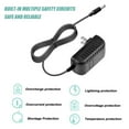 thumbnail image 2 of Yolmary AC Adapter Compatible with Fitness Quest Edge WX2-112721 MAGNETIC Recumbent Exercise, 2 of 5