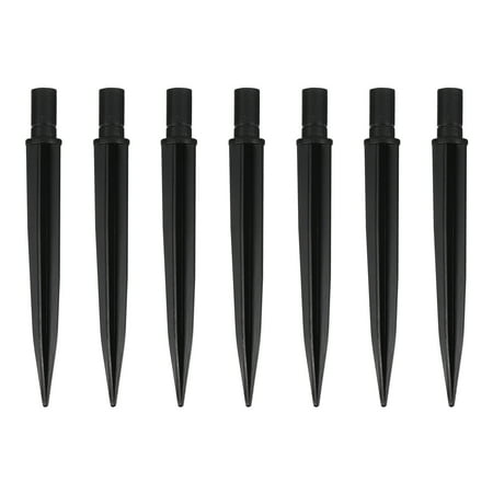 

TINKSKY 20pcs Plastic Ground Spike Rust Resistant Landscape Lighting Ground Spike