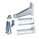 thumbnail image 2 of Kit de marco de puerta con soporte para cierrapuertas, kit industrial resistente anti-hundimiento para puertas Blanco, 2 of 9