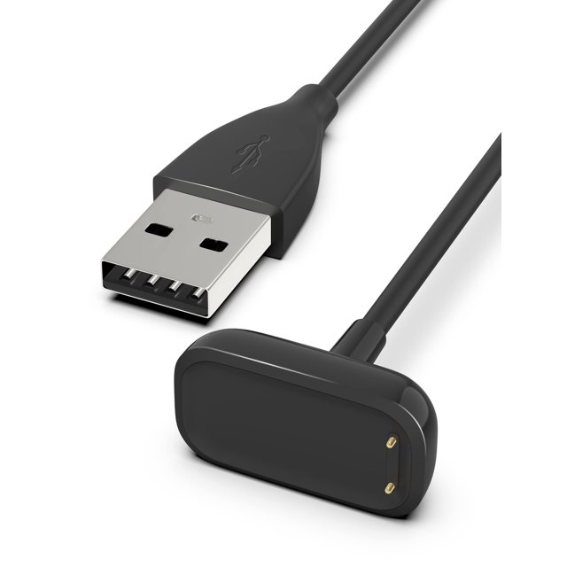 Bicmice Cargador Compatible Con Fitbit Charge 6/Charge 5/Luxe Cable Cargador De Repuesto Para Fitbit Charge 6 5 Luxe Fitness Tracker-3.3Ft/1M