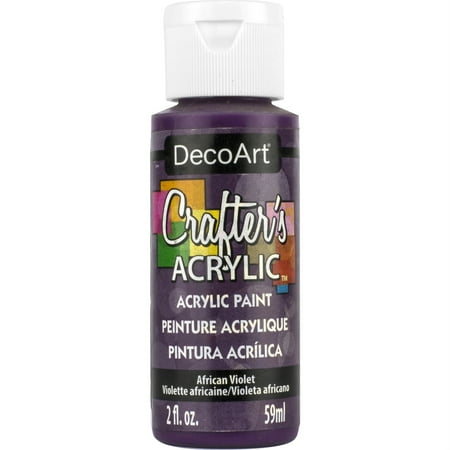 UPC: 0766218005779 | DecoArt Crafter s Acrylic All-Purpose Paint 2oz-African Violet