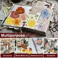 thumbnail image 5 of Duety 80Pcs Large Flower Stickers Waterproof Floral Sticker Set Colorful Glitter Roses Daisies Peonies Stickers 8 Styles Multi-Purpose Flower Stickers for Cup Computer Mobile Phone Locker Wall Decor, 5 of 8
