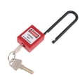thumbnail image 3 of Candado de bloqueo de seguridad Zulema Firme con Llave Rojo, 3 of 7