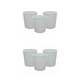 thumbnail image 4 of Ounissouiy Cubo de basura de 3 piezas, cubo de basura de estilo moderno, contenedor de basura de plástico sin tapa, cesta pequeña para cocina y Type6 NO6, 4 of 6