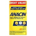 thumbnail image 3 of (4 pack) Anacin Fast Pain Relief Pain Reducer Aspirin Tablets, 300 Tablets, 3 of 8