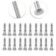 thumbnail image 1 of 20pc Stainless Steel Hex Head Wood Screws Bolts For Home Improvement Or Industry, 1 of 3