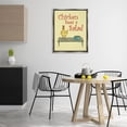 thumbnail image 2 of Stupell Industries Chicken Salad Vintage Pun Humor Painting Gray Floater Framed Canvas Art Print Wall Art, 25 x 31, 2 of 9