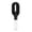 Black#2, variant on 2-in-1 Detangler Hair Brush, Integrated Mist Sprayer One Hand Operation, Smooth Detangling Brush for All Hair Types, Compact Size Easy to Carry Around (Pink)