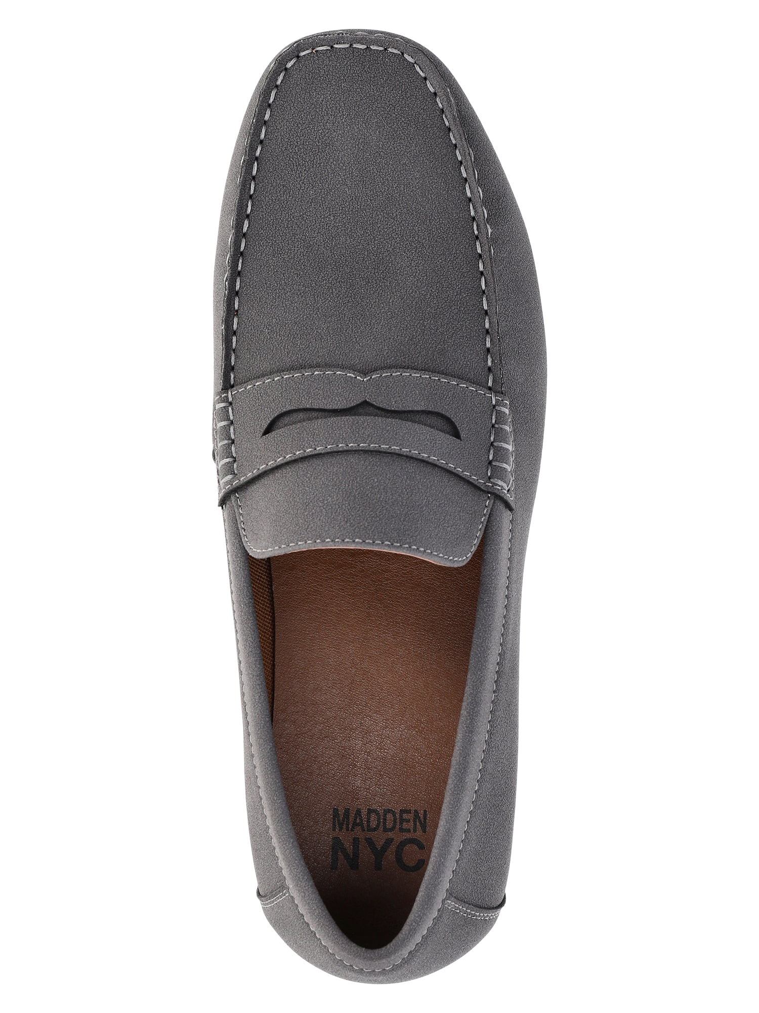 Madden NYC Men's Faux Suede Driving Loafers