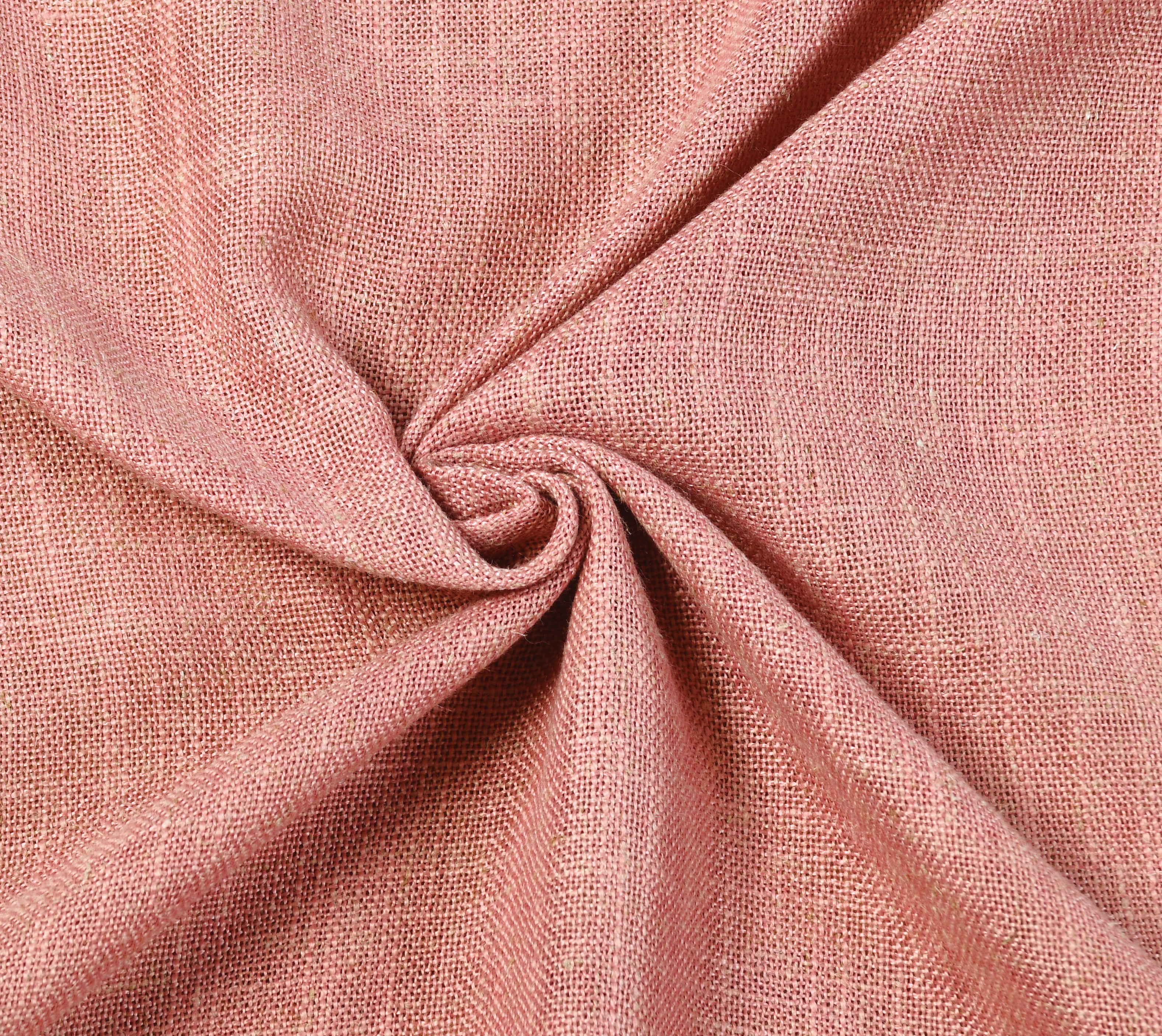 Better Homes & Gardens Linen Blend Light Filtering Rod Pocket Curtain Panel, Single Panel, Old Rose, 50 in W x 63 in L