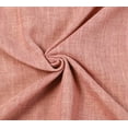 thumbnail image 6 of (2 pack) Better Homes & Gardens Light Filtering Linen Blend Rod Pocket Curtain, Single Panel, Old Rose, 50" W x 95" L, 6 of 7
