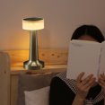 thumbnail image 4 of Lámpara de mesa LED moderna de hierro con Interruptor táctil lámparas Wdftyju de mesita de noche regulables para café restaurante sala de estar dormitorio decoración del hogar, 4 of 7