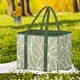 thumbnail image 5 of Bolsa tote plegable de tela no tejida, bolsa reutilizable para compras y picnics con asas reforzadas, 5 of 5