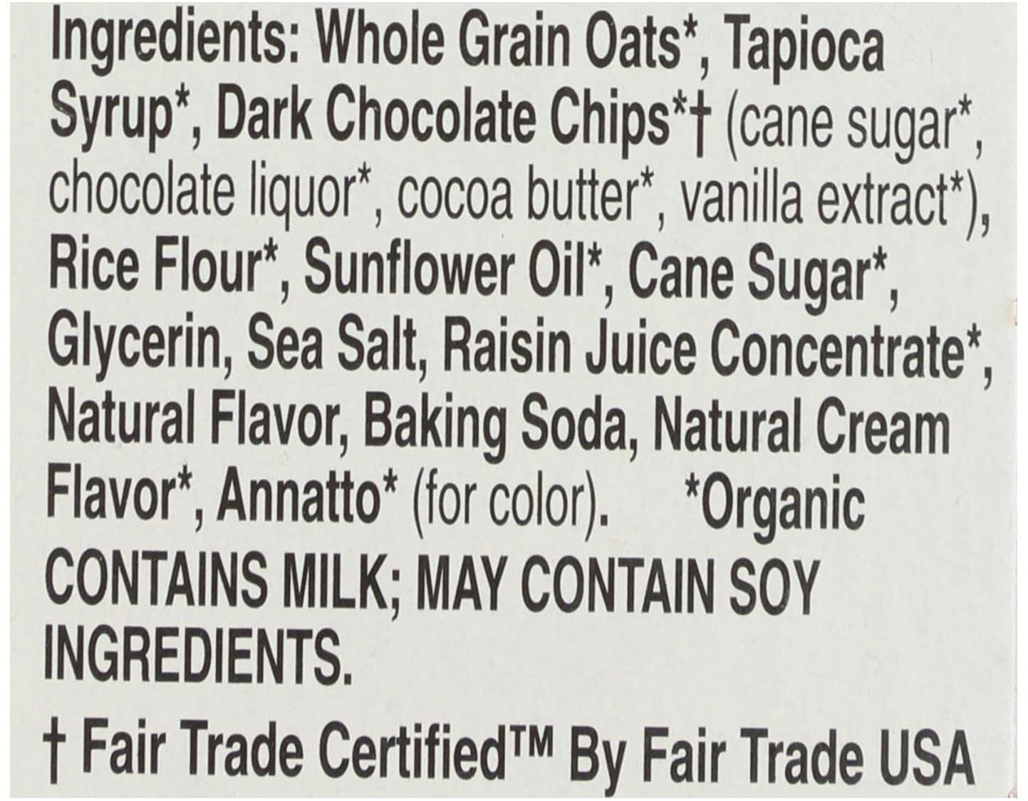 General Mills, Cascadian Farm, Snack Bars, Kosher, Chocolate Chip, 12 Ct, 7.4 oz